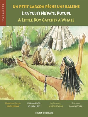 cover image of Un petit garçon pêche une baleine